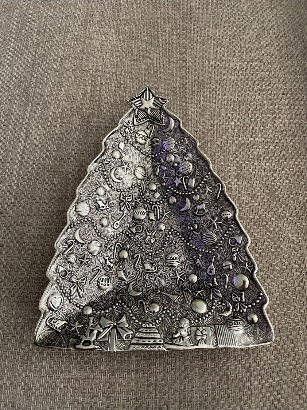 Christmas Tree Dish International Silver Company